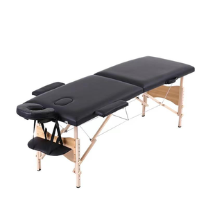 Table de massage professionnelle pliable en bois de hêtre, design moderne, pour spa, soins du visage et extensions de cils, prix bas, pliable pour chambre à coucher - Product Image 3
