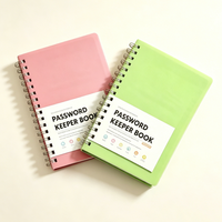 Carnet A5 personnalisé de haute qualité en PP rigide, imprimé sur mesure, étanche, pour enfants, fournitures scolaires, cadeau en gros