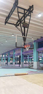 Commercio all'ingrosso elettrico <span class=keywords><strong>pieghevole</strong></span> manuale da soffitto montato basket piano piano di sostegno da tetto montato <span class=keywords><strong>canestro</strong></span> da basket - Product Image 3