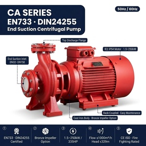Bomba de Succión Axial CA EN733 50Hz 1000m³/h de Alto Caudal para Suministro de Agua Contra Incendios Industrial, Fabricante OEM - Product Image 1