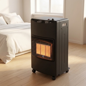 Calentador de Gas Infrarrojo LUOQI con Placa de Cerámica, <span class=keywords><strong>Estufa</strong></span> Móvil Independiente para Calefacción de Espacios Interiores, para Uso en Dormitorios y Hogares - Product Image 1