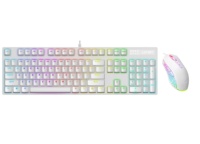 Mouse Gaming Kombo dengan kabel, ukuran penuh, 104 tombol, Keyboard Mekanikal PC atau gamer