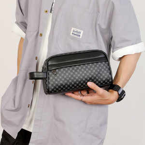 Sac à main tendance et simple, tout-terrain, nouveau sac à main tendance en PU imperméable et résistant à l'usure, pochette à fermeture éclair, vente chaude transfrontalière - Product Image 6