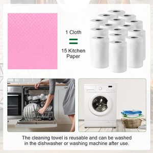 Paños de Cocina Biodegradables de Celulosa No Tejida Reutilizables, Impresión Personalizada, Venta al Por Mayor - Product Image 3