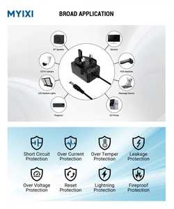 12W AC DC adattatore di alimentazione 14V 500mA 14V 800mA <span class=keywords><strong>16V</strong></span> 0.5A 17V 500mA 17V 600mA 18.5V 500mA 19V 0.6A 22V 450mA alimentatore per dispositivi - Product Image 5