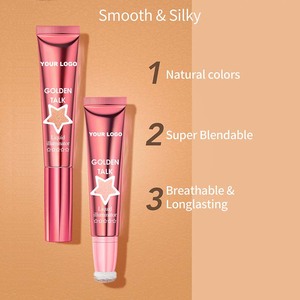 New nhãn hiệu riêng trang điểm nổi bật không thấm nước Matte Vegan mặt <span class=keywords><strong>Highlighter</strong></span> bút nhà sản xuất Nhiều Màu biểu tượng tùy chỉnh <span class=keywords><strong>Highlighter</strong></span> - Product Image 2