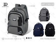 Zaino per Bambini 18 Pollici in Nylon Impermeabile Unisex per Tutte le Stagioni Borsa Scuola - Product Image 1