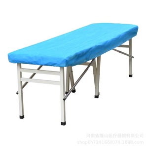 Haiwoshi Disposable <b>Bed</b> <b>Sheet</b> Non Woven Fabric Elastic Fit Medical Grade <b>For</b> Hospital Clinic Stretcher Use - Product Image 3