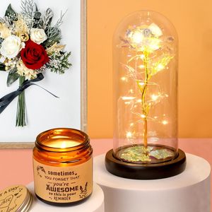 Nuovi regali di anniversario di matrimonio per la moglie Led Rose senza batteria regali romantici per la fidanzata regalo di san valentino per l'amante - Product Image 3