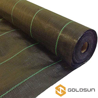 Filet de protection contre les mauvaises herbes, 20 m, tissu PP tissé pour le jardinage en chine