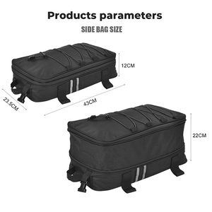 Bolsas de equipaje expandibles para motocicleta <span class=keywords><strong>BMW</strong></span> R <span class=keywords><strong>1200</strong></span> 1250 <span class=keywords><strong>GS</strong></span> LC Adv, <span class=keywords><strong>maletas</strong></span> superiores, bolsas de almacenamiento impermeables para F650GS G310GS - Product Image 4