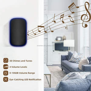 Meilleure vente Kit de <span class=keywords><strong>carillon</strong></span> étanche 38 sonneries Sonnette <span class=keywords><strong>sans</strong></span> <span class=keywords><strong>fil</strong></span> pour hôpital école boutique - Product Image 6