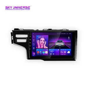 Máy Phát Đa Phương Tiện Radio Trên Xe Hơi Android Carplay Dành Cho Honda Jazz 3 2015 - 2020 Fit 3 2013-2020 Định Vị GPS 4G Đài Phát Thanh Tự Động DSP