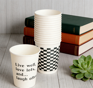 Customizable Single Wall <b>8oz</b>/10oz/12oz/16oz Paper <b>Coffee</b> <b>Cups</b> with PE Water-Based Coating Disposable Hot/Cold Drinks Lid Crafts - Product Image 2