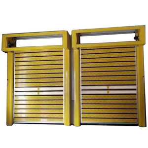 Kasırga dayanıklı yalıtımlı yüksek hızlı otomatik Turbo rulo garaj kapıları - Product Image 1