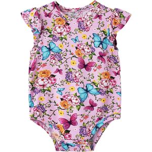 Body de Bebé Niña BambooBud, Sin Mangas, Cuello Redondo, Tejido Fresco, Ropa de Juego, Estilo Dulce, para Verano - Product Image 1