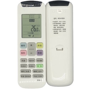 รีโมทคอนโทรลเครื่องปรับอากาศไฮเซ่นส์ RCH-RZ01 รหัสคงที่ สีขาว ใช้แทนรีโมทเครื่องปรับอากาศได้ทุกรุ่น - Product Image 5
