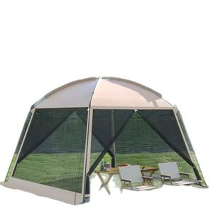 Outdoor Four-Season Double Layer One Bedroom Oxford Cloth Sunshade Mesh <b>Tent</b> Camping Anti-Mosquito <b>Canopy</b> Quick Opening - Product Image 2