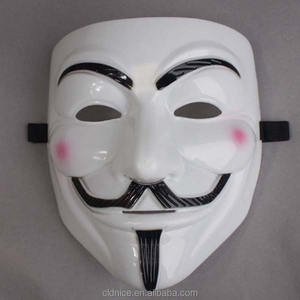 Nice Anonymous <span class=keywords><strong>V</strong></span> pour <span class=keywords><strong>Vendetta</strong></span> Masque Halloween Masque Cosplay Party Masques Party Supplies - Product Image 3
