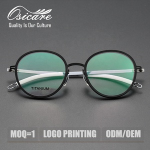 Gafas de Titanio de Alta Calidad, Monturas Ópticas Transparentes de Alta Gama para Hombre, Gran Venta - Product Image 5