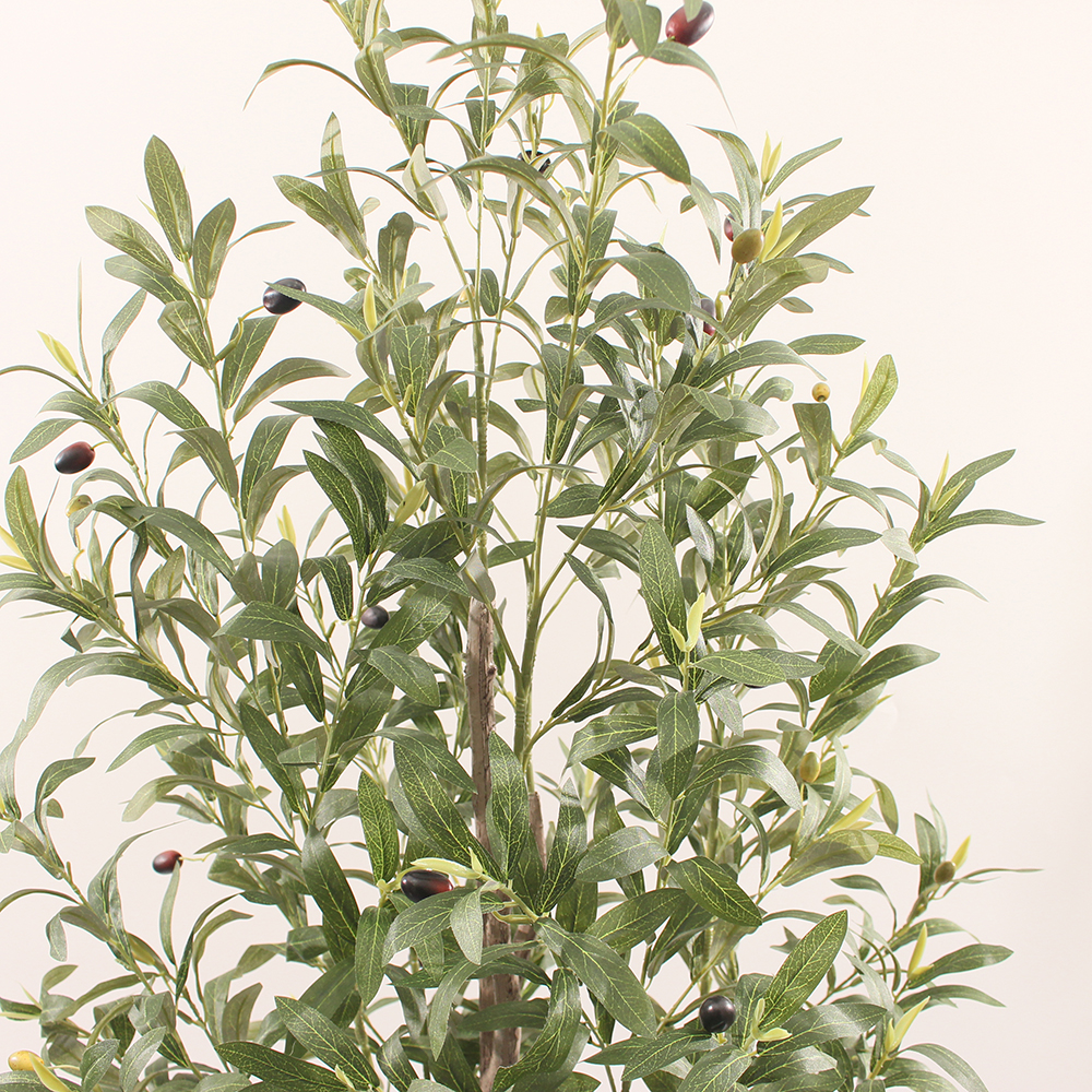 7ft green artificial real touch trees