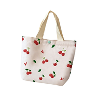 Sac fourre-tout en toile à fleurs, nouveau design, fermeture à glissière, polyester, style ethnique, grande capacité, sac bandoulière pour femme