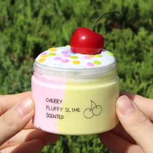Hot Sale DIY Best Selling Children's Educational Playdough Slime <b>Kit</b> Colorful <b>Magic</b> Changing Cherry Fluffy Slime Super Soft - Product Image 4