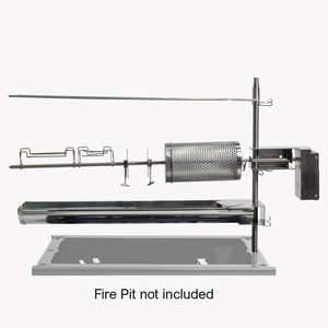 Asador Portátil Auspit Gold con Bolsa de Transporte, Parrillas de Camping de Acero Inoxidable - Product Image 1