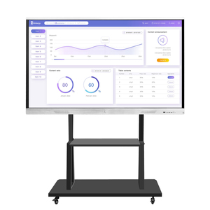 86 Inch Wall Mounted / Hanging Floor Stand Smart <b>Board</b> Touch Screen Interactive Flat Display for Education Skc-86-1 Skc-86-1 - Product Image 1