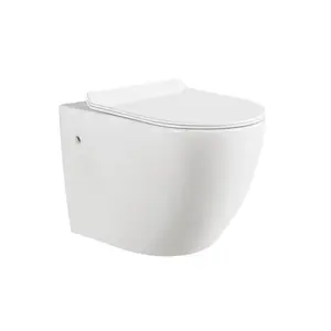 Chinese supplier bathroom ceramic European 180mm wall-mounted toilet