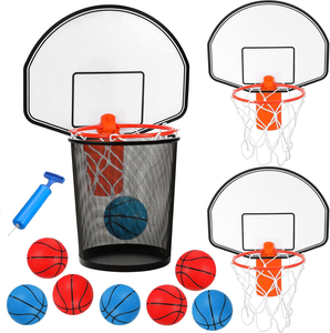 Ensemble <span class=keywords><strong>de</strong></span> <span class=keywords><strong>panier</strong></span> <span class=keywords><strong>de</strong></span> <span class=keywords><strong>basket</strong></span>-ball à clipser comprenant un <span class=keywords><strong>panier</strong></span> en plastique durable, un mini ballon <span class=keywords><strong>de</strong></span> <span class=keywords><strong>basket</strong></span> gonflable, une pompe portable, pliable, pour le bureau, la maison - Product Image 1