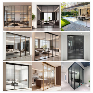 Fabricant de systèmes de portes coulissantes en verre OEM/ODM, cloison <span class=keywords><strong>coulissante</strong></span> en verre sur mesure, <span class=keywords><strong>prix</strong></span> d'usine, porte en verre intérieure - Product Image 3