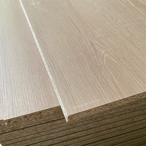 Chất lượng cao 16mm 18mm Matt/Kết cấu/Bề mặt bóng melamine nhiều lớp ván dăm/ván hiện đại E0 cho phòng tắm Vanity - Product Image 3