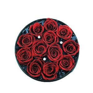 Yunnan all'ingrosso eterna rosa per sempre conservata per matrimonio regalo rotonda di <span class=keywords><strong>fiori</strong></span> di compleanno Idea regalo per occasioni speciali - Product Image 3