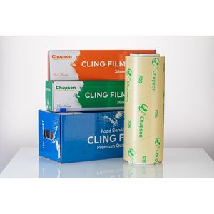 Rollo de Plástico PVC Económico a Prueba de Humedad para Envolver y Empacar Utensilios de Cocina y Vajilla - Product Image 1