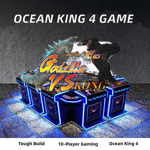 Nouveauté 2025 GoldTiger Ocean King 4 Machine de jeu de tir sur table 86/100 pouces pour 10 joueurs, jeux de pêche à monnayeur, version anglaise - Product Image 2