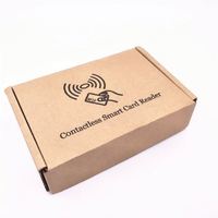 Barato 125Khz 13,56 MHZ Control de acceso de solo lectura Interfaz USB IC Tarjeta de identificación Lector RFID