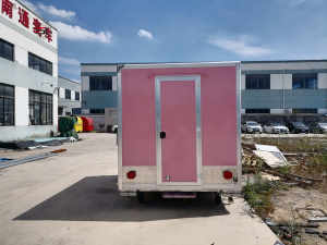 عربات بيع متنقلة مخصصة صينية الصنع، شاحنات طعام سريعة، مقطورات طعام مستعملة مع ثلاجة للبيع في أوروبا/الولايات المتحدة - Product Image 3