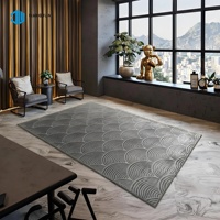 Tapis de décoration intérieure, tapis modernes à motifs, tapis sculptés en 3D, tapis jacquard, tapis de sol sculptés, tapis pour salon