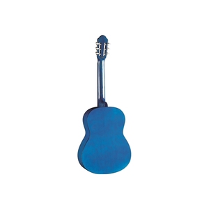 Guitares EKO - CS-10 Guitares classiques bleues, dessus, dos et côtés, manche et touche brillants - Product Image 2
