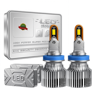 Xview XU85 2 tubo di rame Led luce per <span class=keywords><strong>auto</strong></span> H1 H4 H7 H11 H13 9005 9007 faro 9012 Led per <span class=keywords><strong>auto</strong></span> 90W 180W 6000 k36000lm - Product Image 1