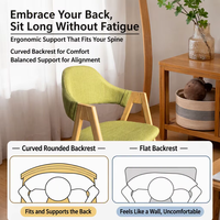 Fauteuil de salle à manger moderne en métal, vente en gros d'usine, avec revêtement en lin/PU - Durable et écologique pour la cuisine et la restauration