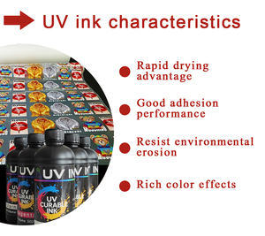 หมึก UV LED แบบแข็งและแบบอ่อน 1000 มล. สำหรับเครื่องพิมพ์ I3200 XP600 I1600 TX800 L805 1390 DX4 DX5 DX7 หมึกพิมพ์ UV สำหรับ Gen5 - Product Image 3