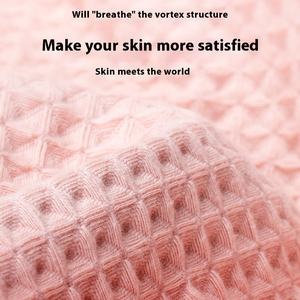 Stile giapponese Hotel quattro stagioni 100% Waffle in cotone accappatoio per uomo donna autunno <span class=keywords><strong>inverno</strong></span> asciugatura rapida per la <span class=keywords><strong>casa</strong></span> - Product Image 2