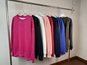 <span class=keywords><strong>Felpa</strong></span> con Mezza Zip Lu1u da <span class=keywords><strong>Donna</strong></span> in Spugna <span class=keywords><strong>Peluche</strong></span>, Ampia e Casual per Yoga e Fitness - Product Image 5