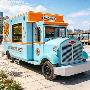 Camion de restauration mobile électrique sur mesure avec équipements de cuisine pratiques pour snack-bar, café et vente ambulante en extérieur - Product Image 1
