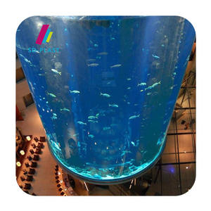 Kreeft Aquarium Plastic Acryl Paneel Beste Aquarium Acryl Cilindrisch Aquarium - Product Image 5