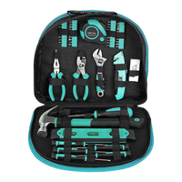 Ensemble d'outils de 104 pièces, kit d'outils à main pour la maison, vert, vente flash, ensemble de boîte à outils pour la maison