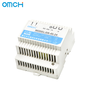 OMCH DR-45-5/12/24 DIN รางจ่ายไฟ AC-DC 5V 12V 24V 2A 3.5A 5A 45W แหล่งจ่ายไฟแบบสลับอุตสาหกรรม SMPS เดี่ยว - Product Image 3