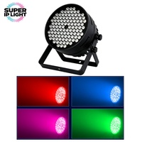 Projecteurs LED PAR Can Wash d'intérieur en aluminium haute puissance DMX512 pour mariages, 120*3W RGBW, 25 ° /45 °   Angle de faisceau pour l'éclairage de fête